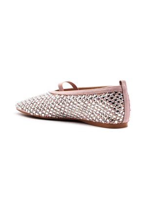 Ballerina in rete rosa TWENTYFOURHAITCH | S0114ROSAARGENTO