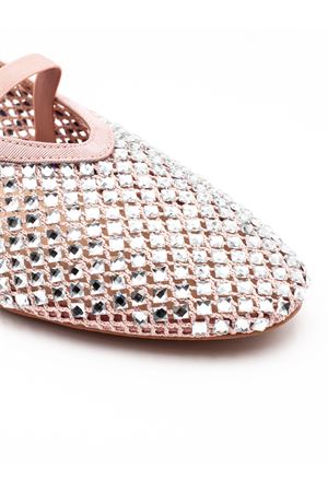 Ballerina in rete rosa TWENTYFOURHAITCH | S0114ROSAARGENTO
