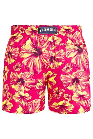 Pantaloncini mare ultraleggeri e ripiegabili Macro Hibiscus VILEBREQUIN | MAHINAEJ319126