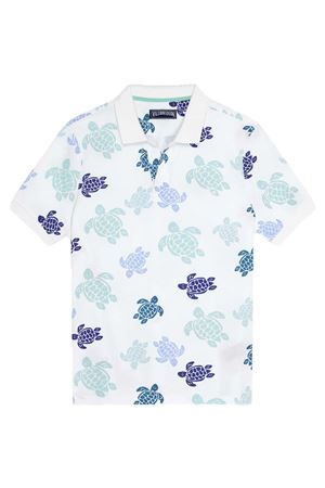 Polo in piquet di cotone Ronde des Tortues Multicolores VILEBREQUIN | PALATINEN236010