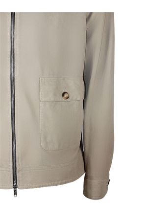 Giacca Plutone in camoscio beige chiaro VOLFAGLI | PLUTONEQARTICO