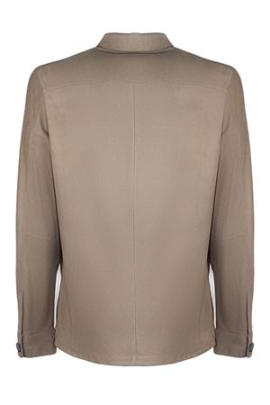 Giacca Urano in camoscio beige VOLFAGLI | URANOQGLACE