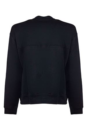 Cardigan in cotone nero WOC | 026SW127FL09