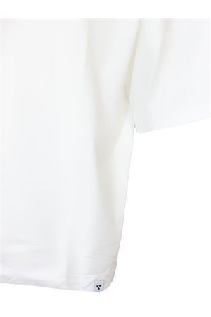 T-shirt in cotone bianco WOC | 026TS174JE31