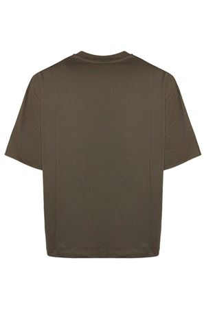 T-shirt in cotone verde WOC | 026TS180BO06