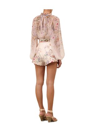 Rebellion Billow Blouse in Cream Aviary ZIMMERMANN | 0991TC261CRMAV