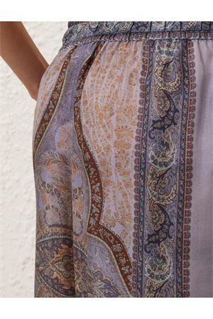 Pantaloni Wanderlust in blu Tapestry multi ZIMMERMANN | 5580PRS262TPBL