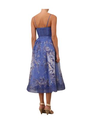 Rebellion Mermaid Picnic Dress in Blue Mermaid ZIMMERMANN | 6347DC261BLME