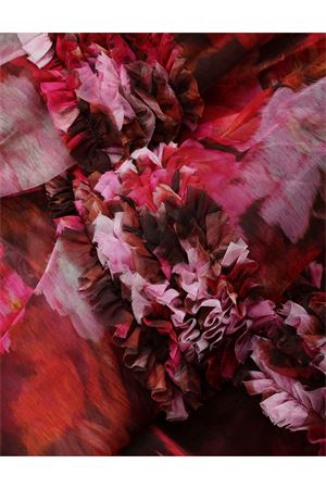Luna Ruffle Midi Skirt in Chocolate Rose ZIMMERMANN | 7406SS261CHRO