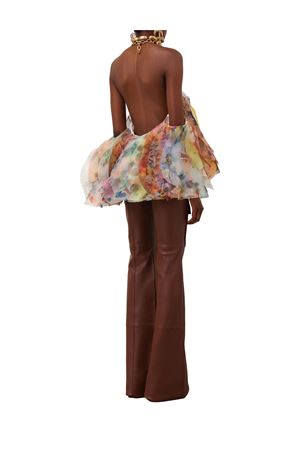 Luna Fanned Camisole in Spliced Floral ZIMMERMANN | 7470TS261SPLIFLO