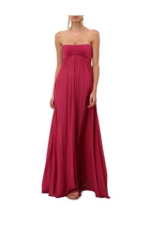 Abito Da Sera A Fascia In Jersey Luna In Fucsia ZIMMERMANN | 8475DS261FUS