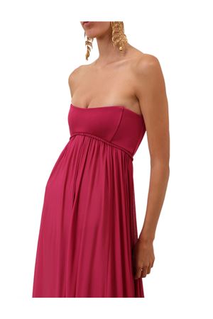 Abito Da Sera A Fascia In Jersey Luna In Fucsia ZIMMERMANN | 8475DS261FUS