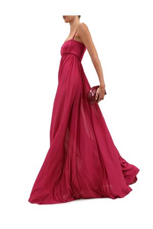 Abito Da Sera A Fascia In Jersey Luna In Fucsia ZIMMERMANN | 8475DS261FUS