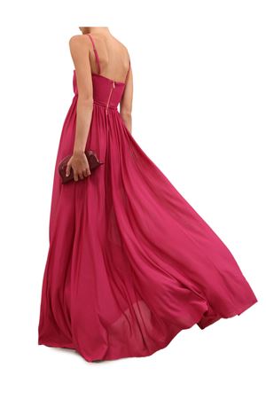 Abito Da Sera A Fascia In Jersey Luna In Fucsia ZIMMERMANN | 8475DS261FUS