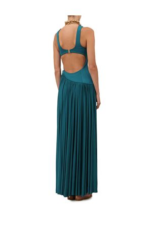 Abito In Jersey Asimmetrico Luna In Verde Petrolio ZIMMERMANN | 8481DS261TEAL