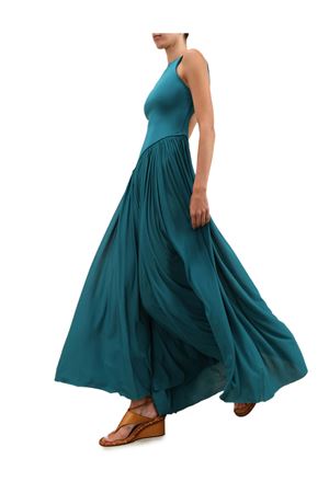 Abito In Jersey Asimmetrico Luna In Verde Petrolio ZIMMERMANN | 8481DS261TEAL