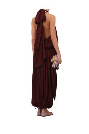 Luna Draped Harem Pant in Wine ZIMMERMANN | 8796PS261WNE