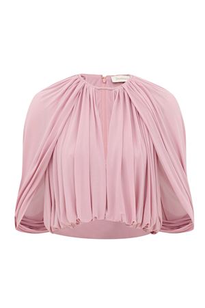 Blusa Con Mantella Alchemy In Rosa Chiaro ZIMMERMANN | 8826TS262LPI