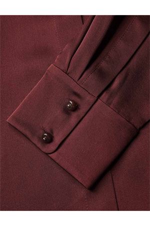 Luna Satin Shirt in Wine ZIMMERMANN | 8920TS261WNE